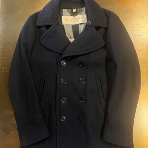 Burberry Black Men's Peacoat